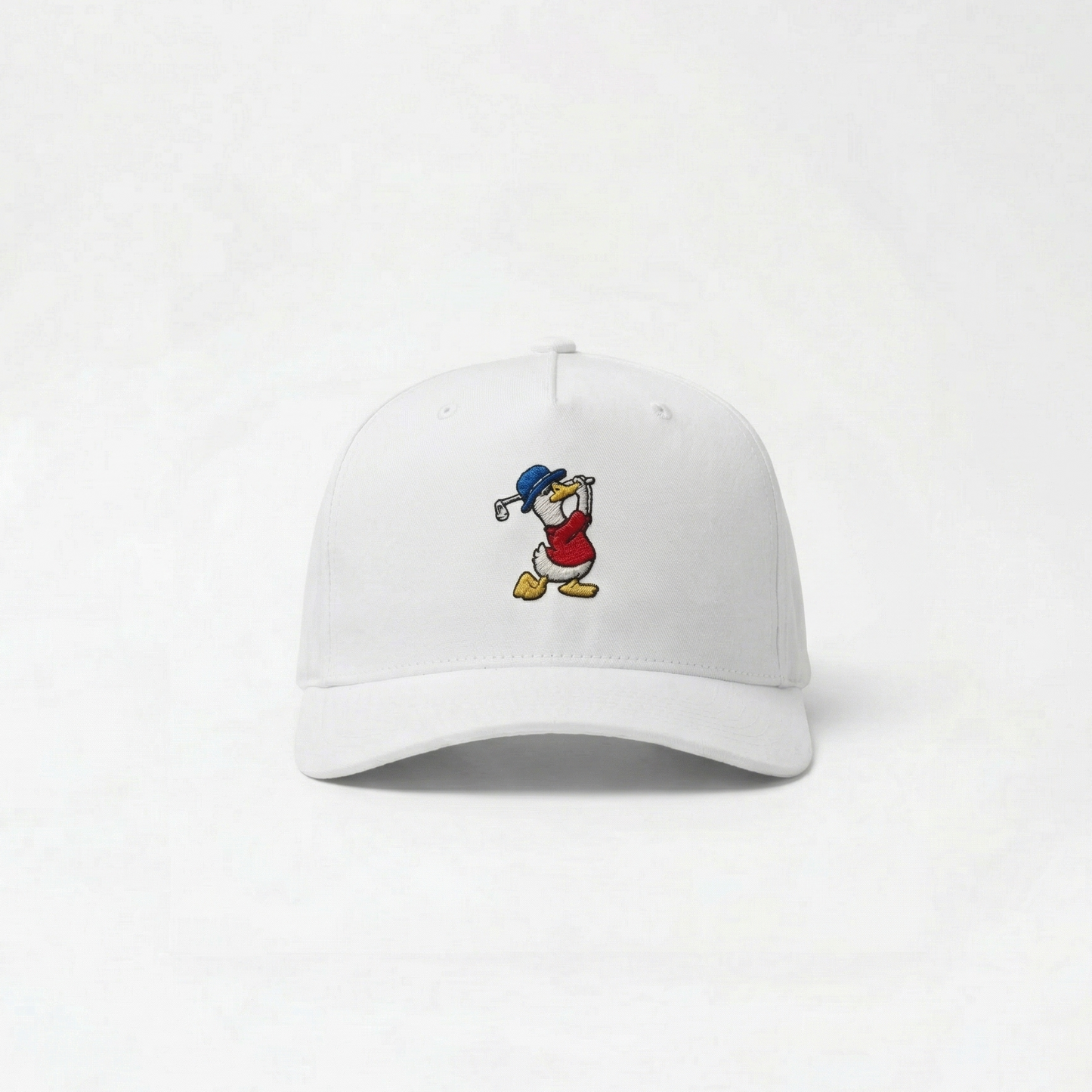 White Logo Hat