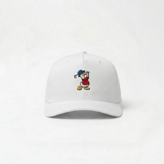 White Logo Hat